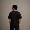 plain black oversized t shirt