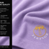 plain lavender oversized tee plain lavender oversized tee