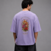 shadow lavender oversized tee