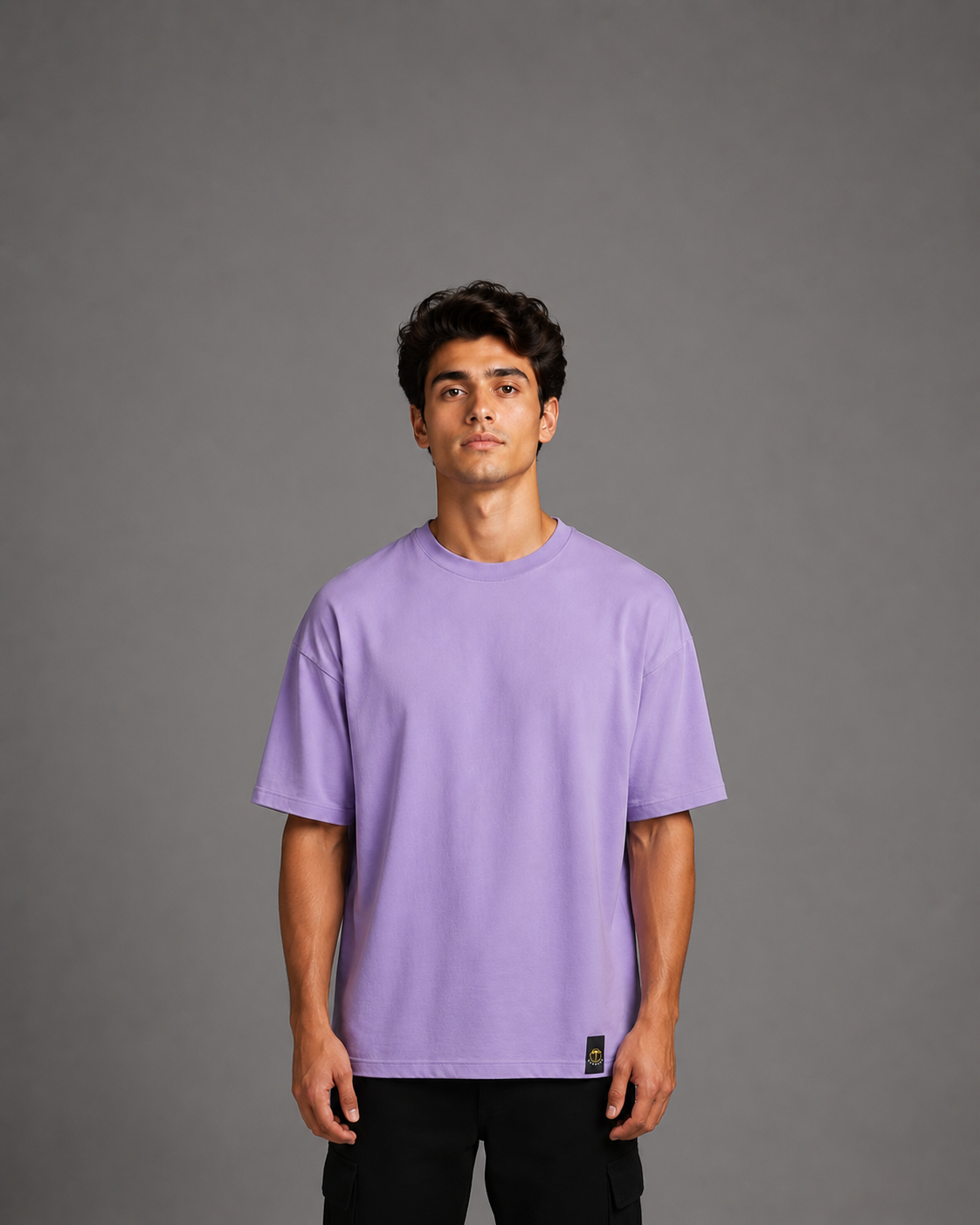 plain lavender oversized tee plain lavender oversized tee