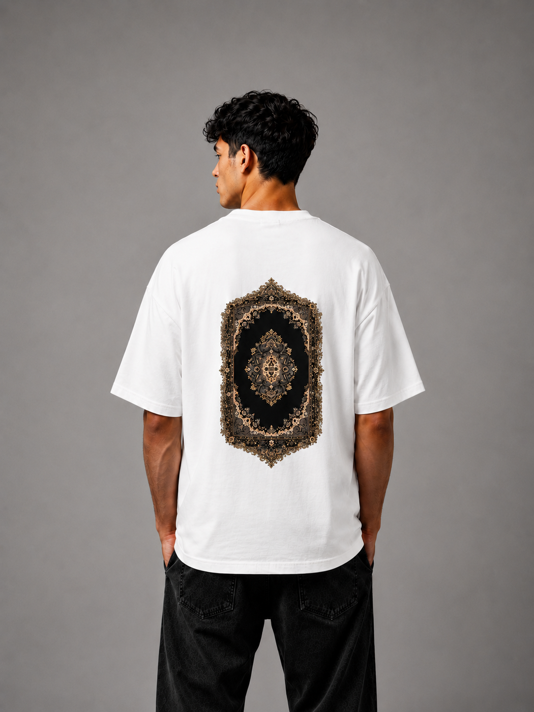 eclipse white oversized tee eclipse white oversized tee