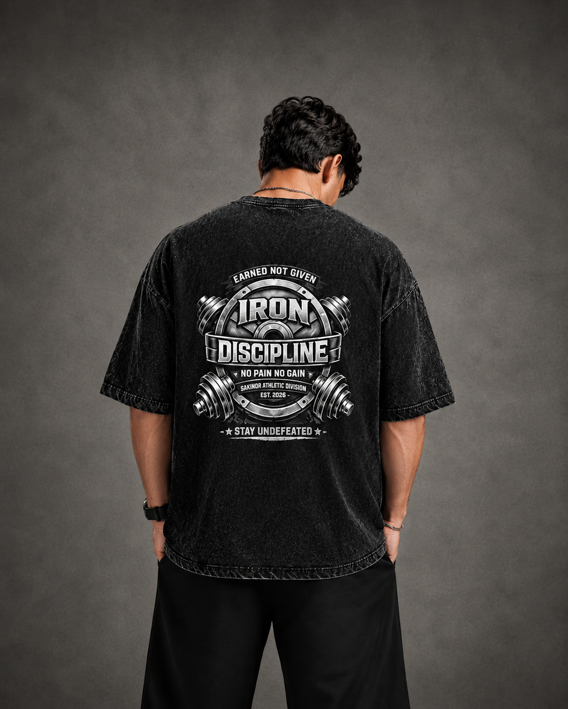 midnight fade acid wash tee midnight fade acid wash tee