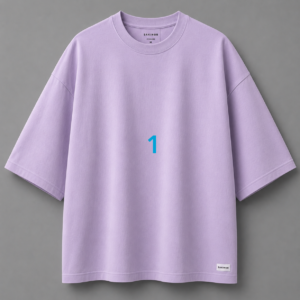 Eclipse Lavender Oversized Tee