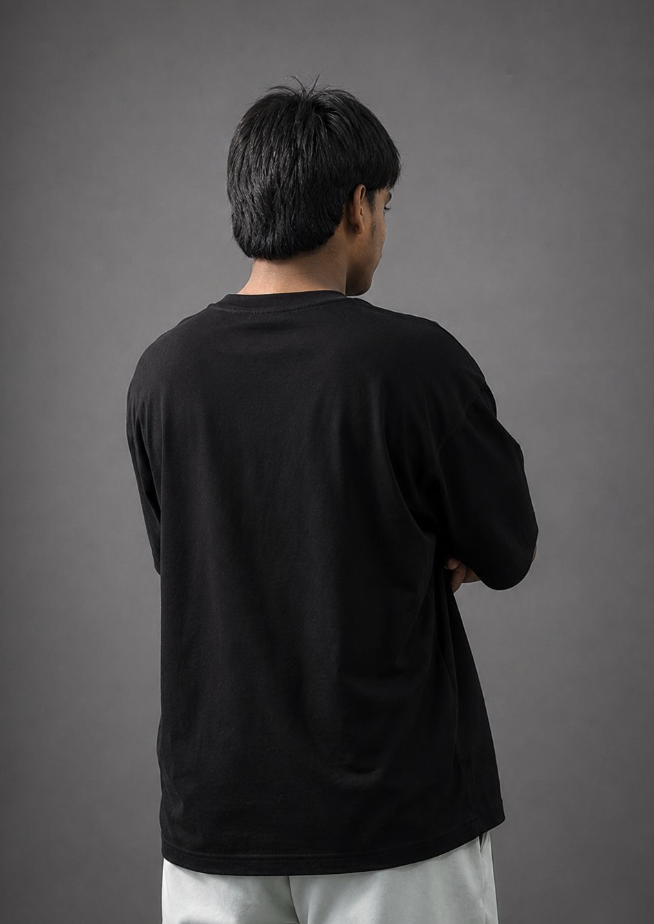 sakinor plain drop shoulder t shirt combo (any 2 for ₹799)